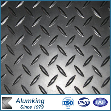 Diamond Checkered Aluminium Panel 1050/1060/1100 para piso antiderrapante